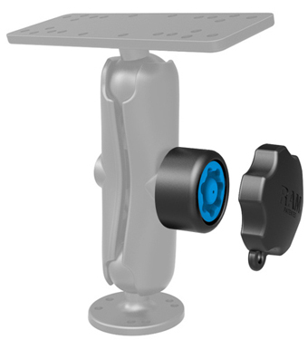 RAM MOUNT, UNPKD RAM SECURITY KNOB C SIZE MIX KEYS